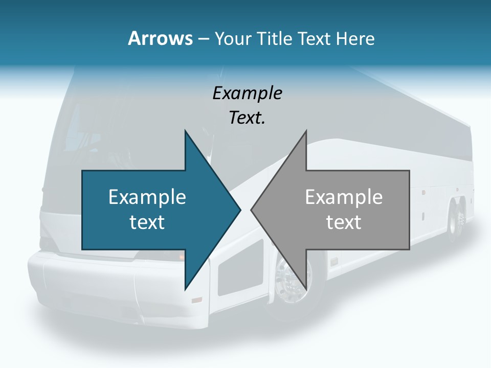 Delivery Coach Glass PowerPoint Template