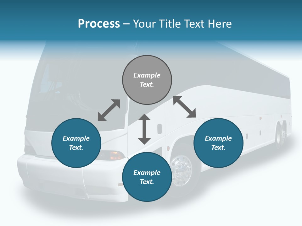Delivery Coach Glass PowerPoint Template