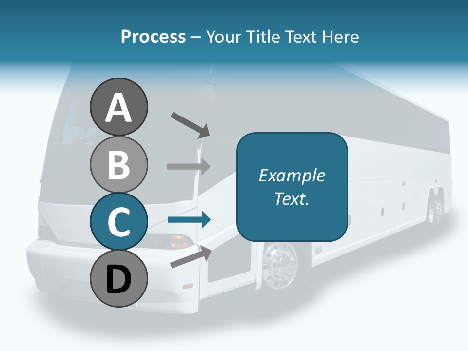 Delivery Coach Glass PowerPoint Template