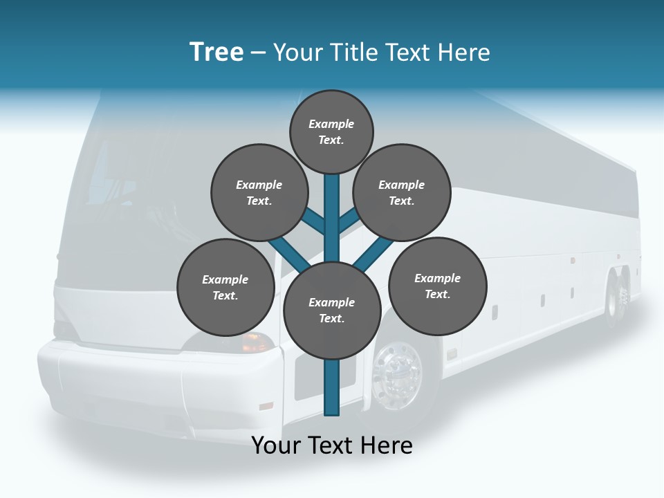 Delivery Coach Glass PowerPoint Template
