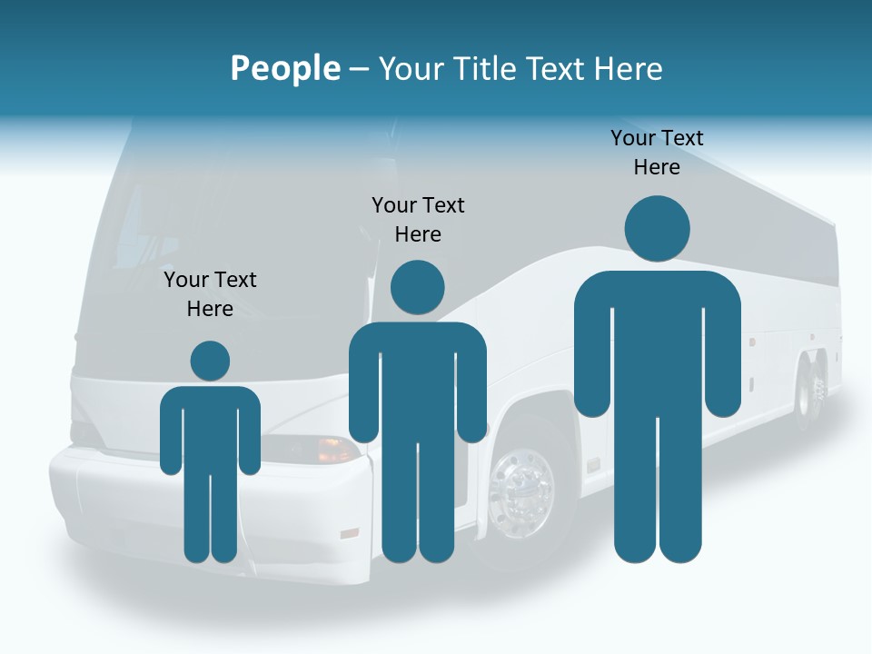 Delivery Coach Glass PowerPoint Template