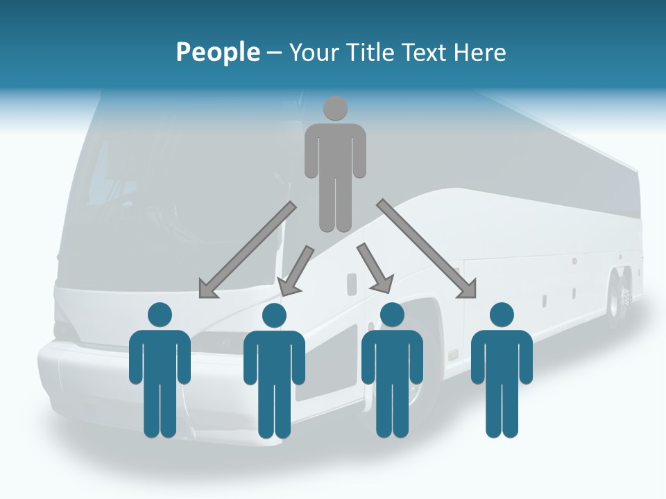 Delivery Coach Glass PowerPoint Template