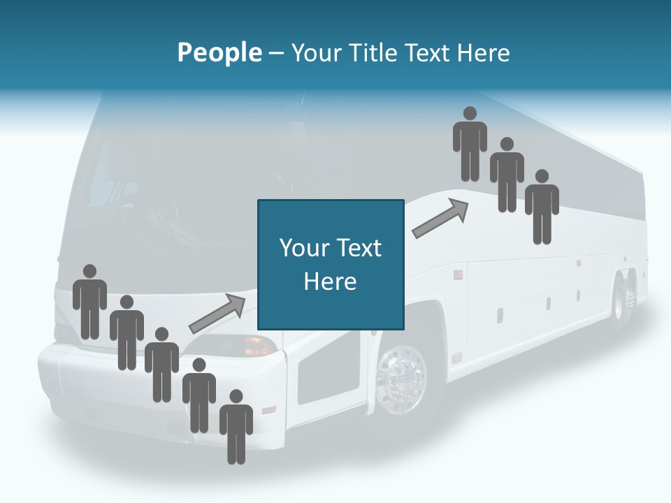 Delivery Coach Glass PowerPoint Template