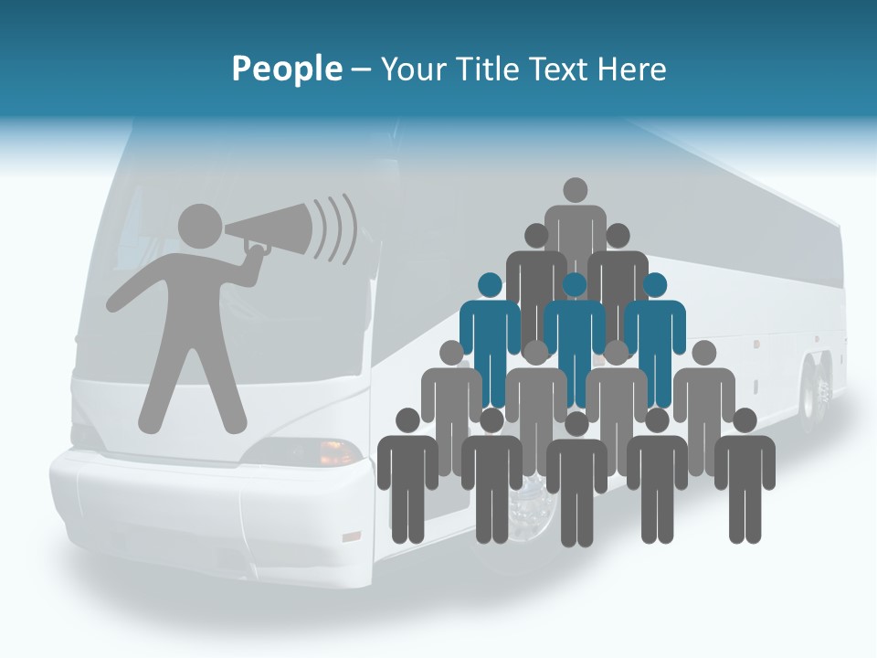 Delivery Coach Glass PowerPoint Template