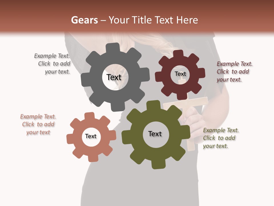 Modern Beauty Voluptuous PowerPoint Template