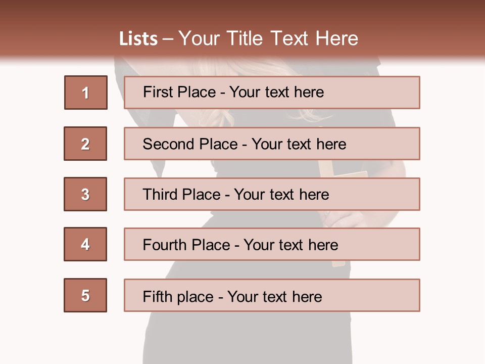 Modern Beauty Voluptuous PowerPoint Template