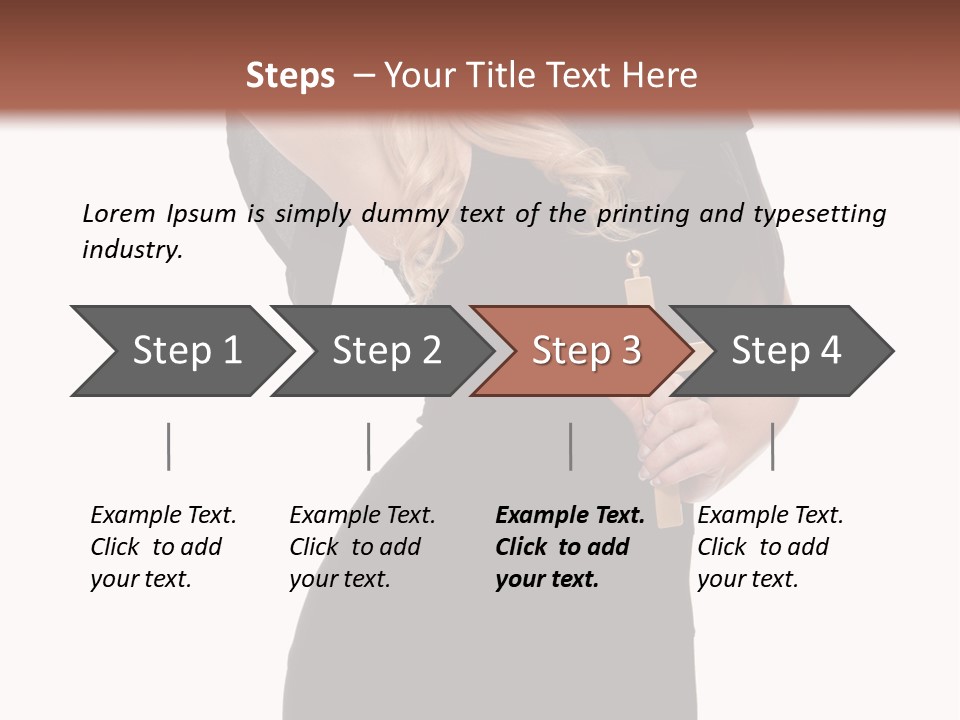 Modern Beauty Voluptuous PowerPoint Template
