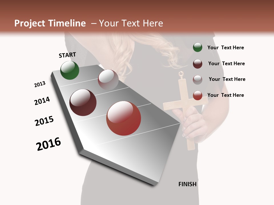 Modern Beauty Voluptuous PowerPoint Template