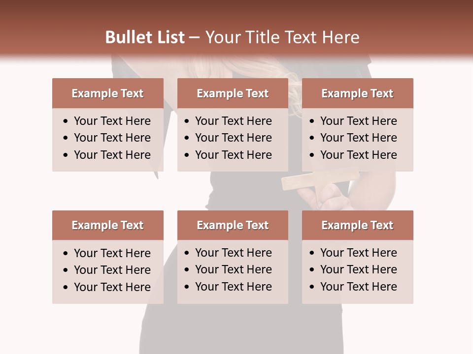 Modern Beauty Voluptuous PowerPoint Template