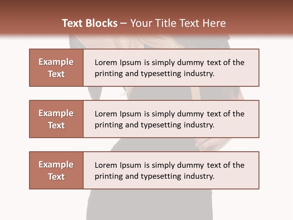 Modern Beauty Voluptuous PowerPoint Template