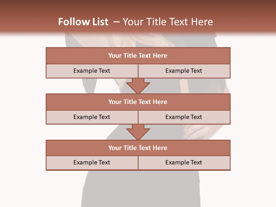 Modern Beauty Voluptuous PowerPoint Template