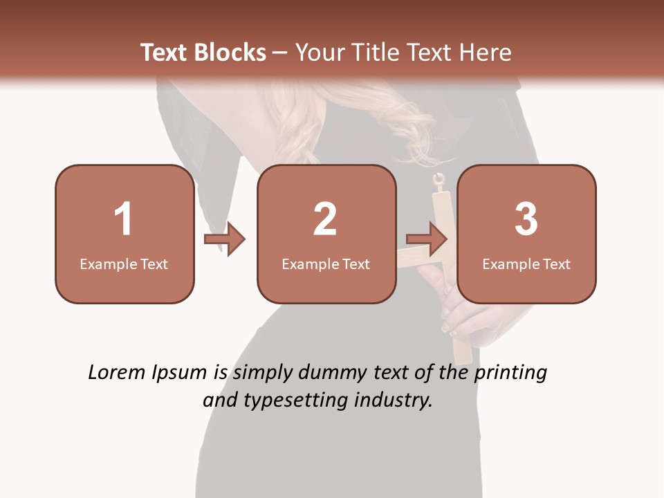 Modern Beauty Voluptuous PowerPoint Template