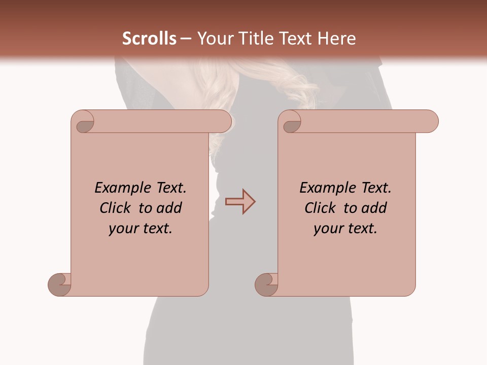Modern Beauty Voluptuous PowerPoint Template
