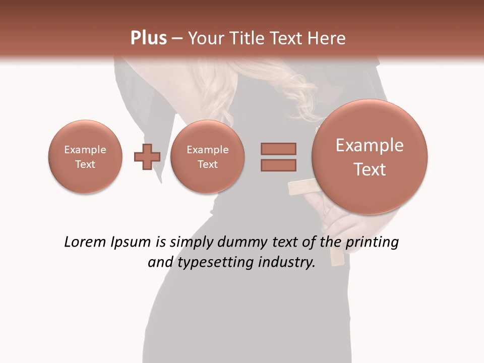 Modern Beauty Voluptuous PowerPoint Template