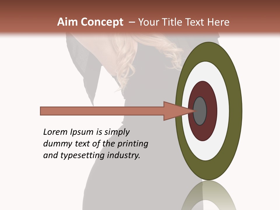 Modern Beauty Voluptuous PowerPoint Template