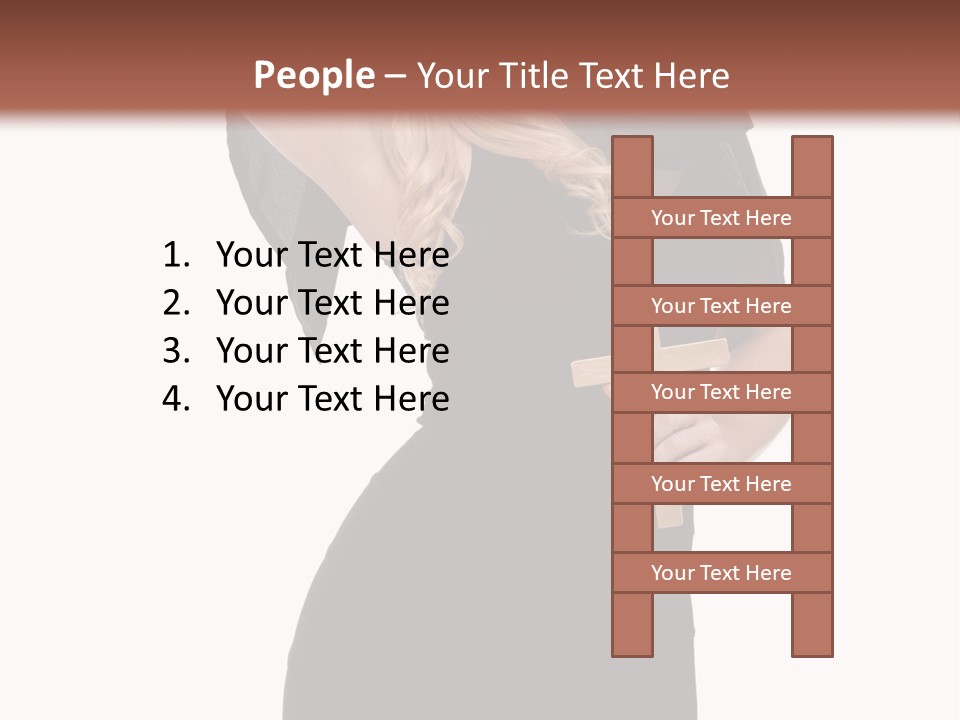 Modern Beauty Voluptuous PowerPoint Template