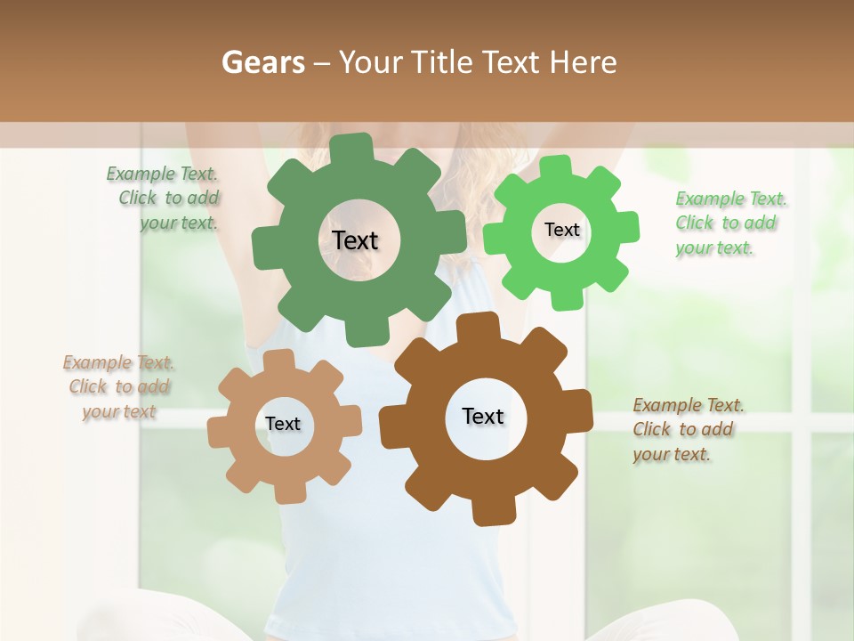 Train Person Shaping PowerPoint Template