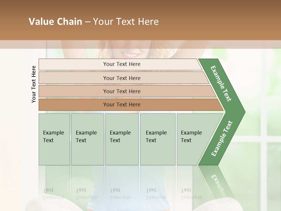 Train Person Shaping PowerPoint Template