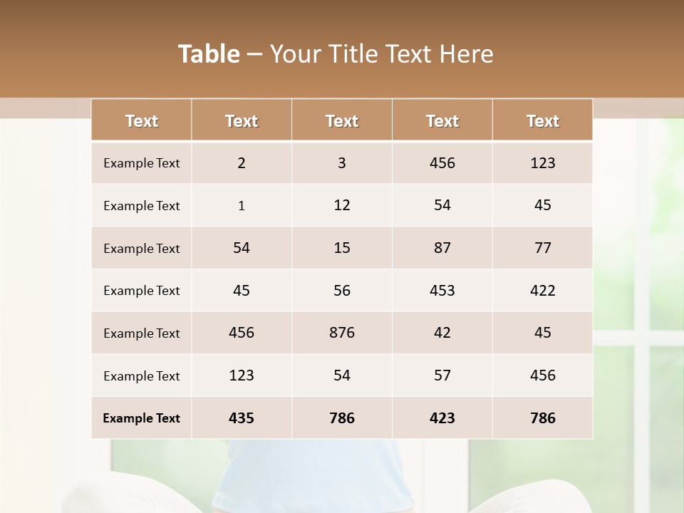 Train Person Shaping PowerPoint Template