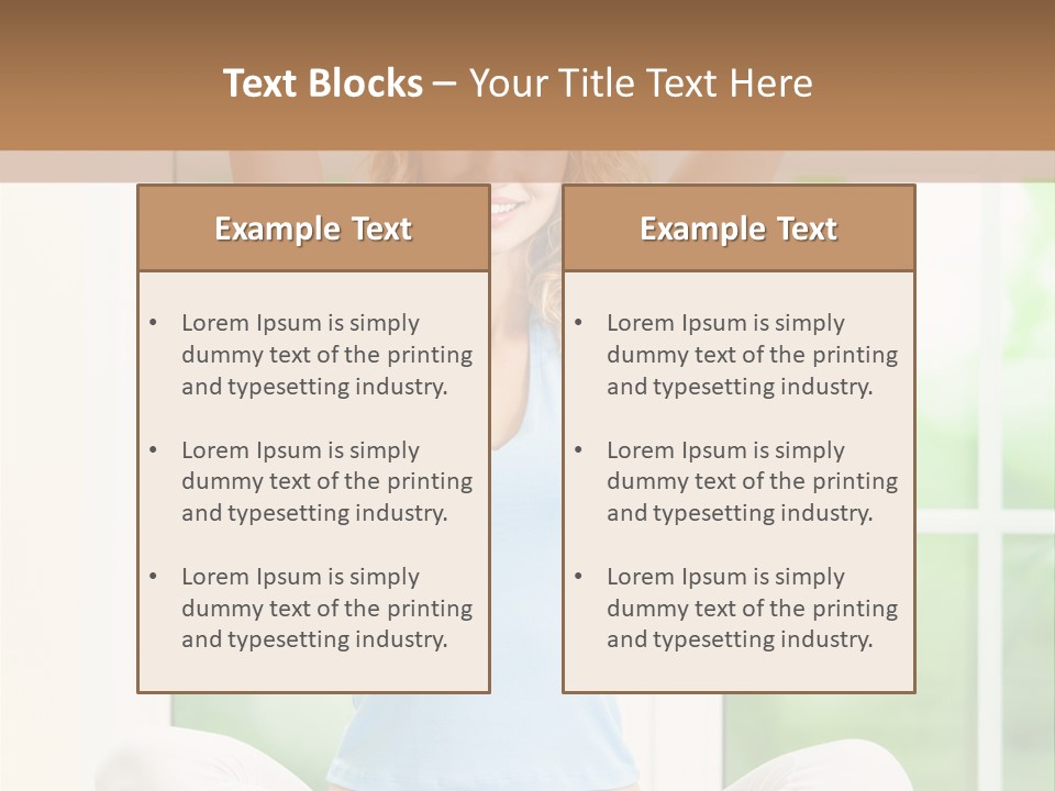 Train Person Shaping PowerPoint Template
