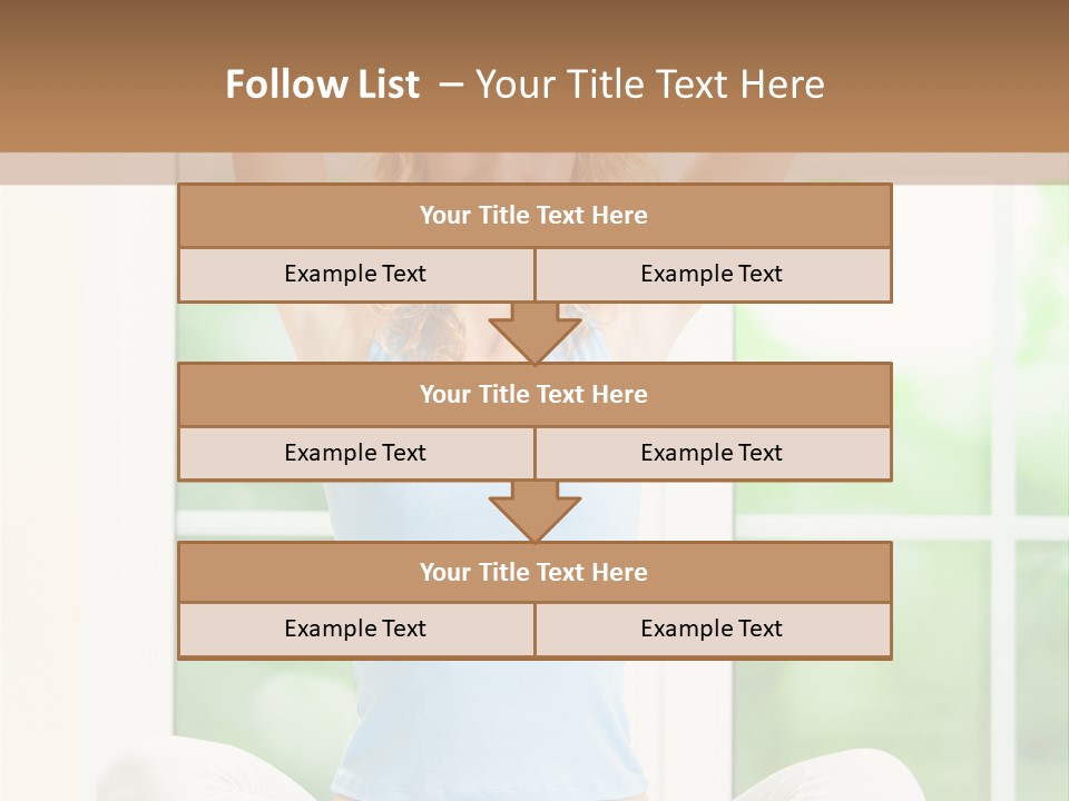 Train Person Shaping PowerPoint Template