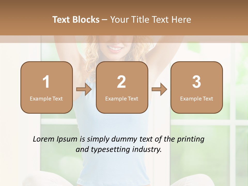 Train Person Shaping PowerPoint Template