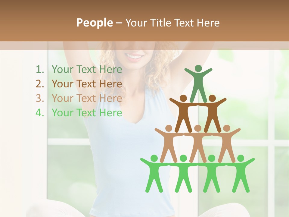 Train Person Shaping PowerPoint Template