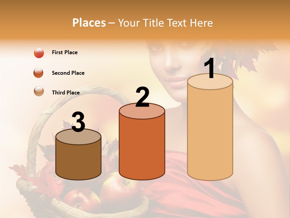 Hairstyling Apple Health PowerPoint Template