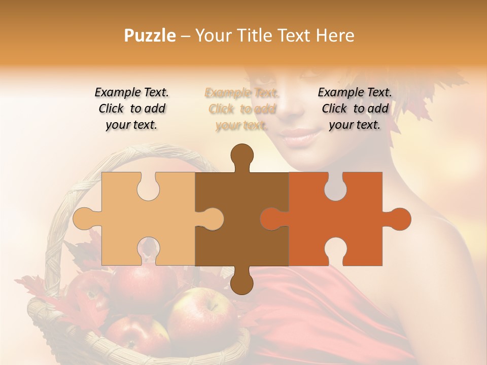 Hairstyling Apple Health PowerPoint Template