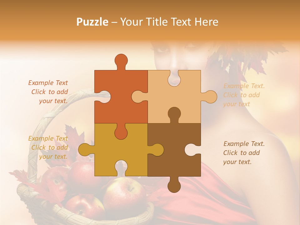 Hairstyling Apple Health PowerPoint Template