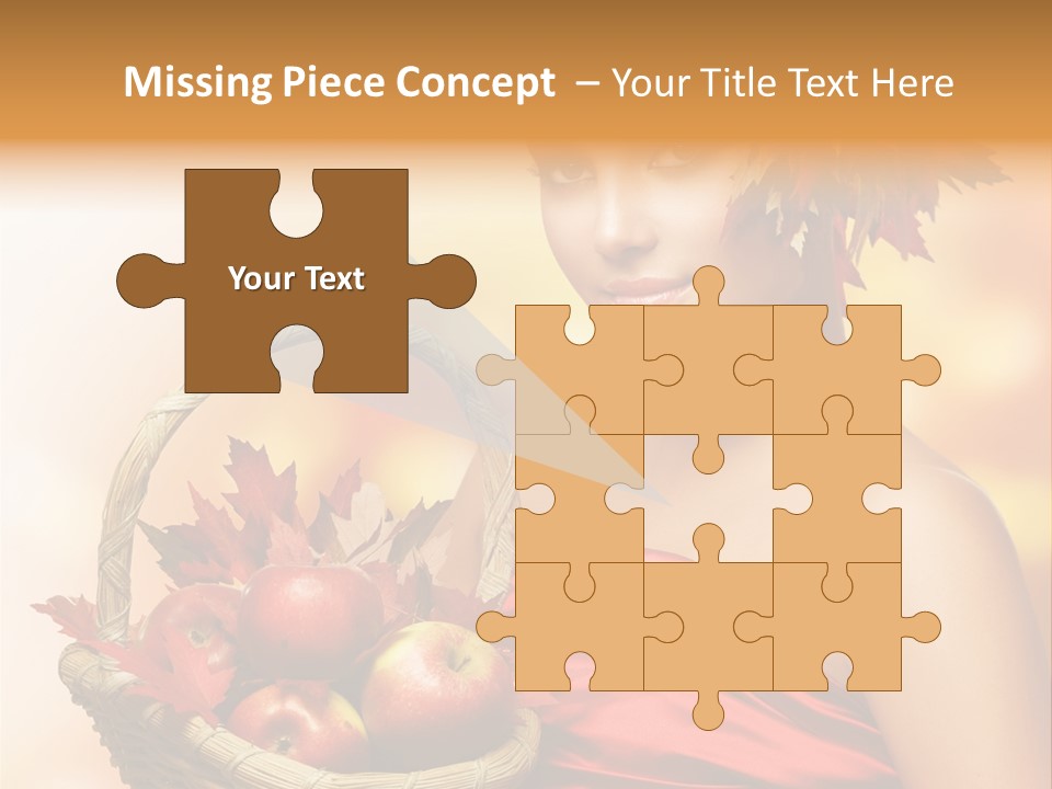 Hairstyling Apple Health PowerPoint Template