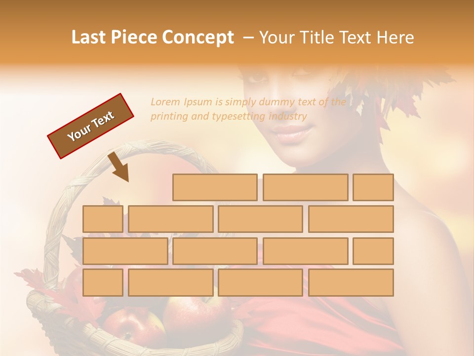 Hairstyling Apple Health PowerPoint Template