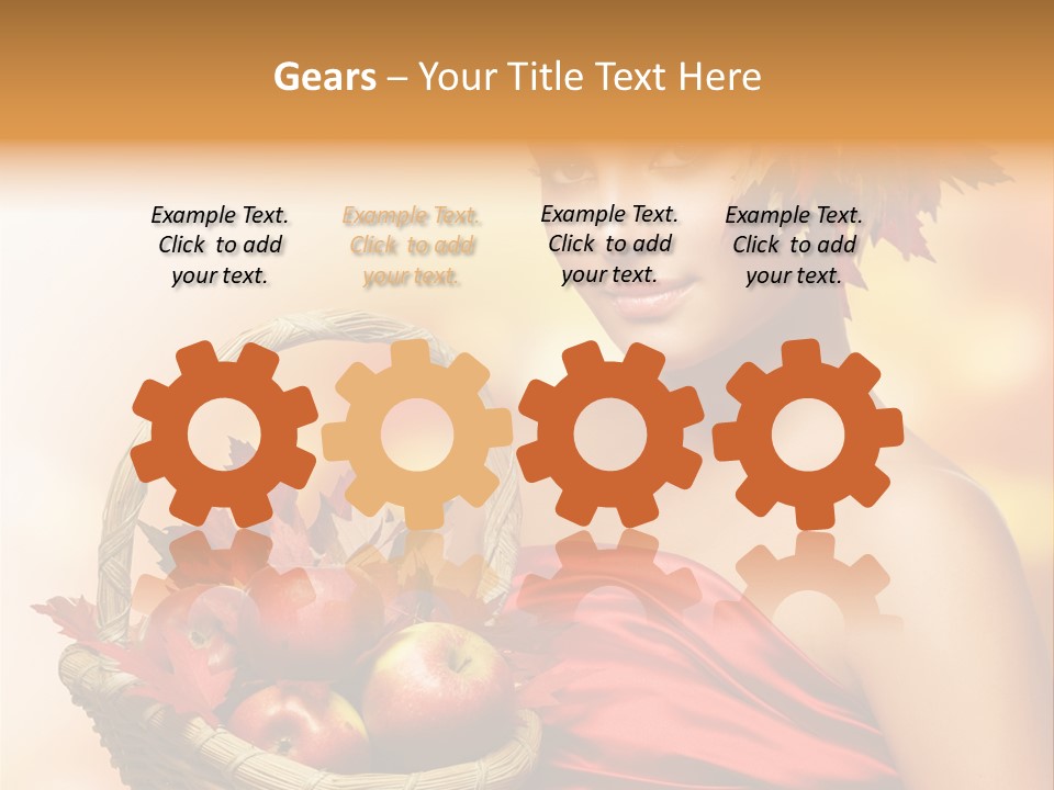 Hairstyling Apple Health PowerPoint Template