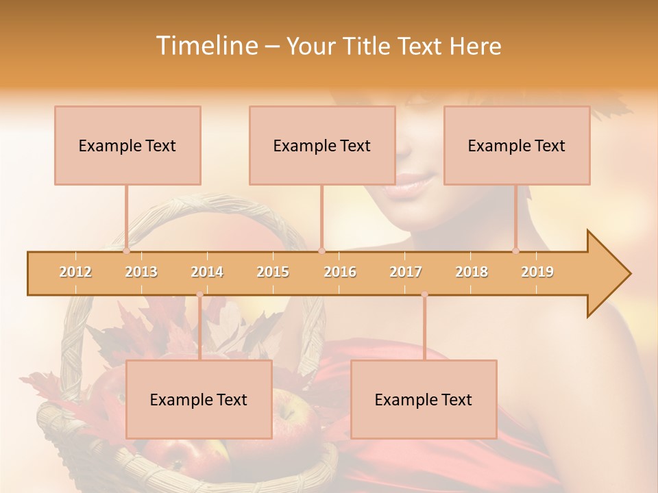 Hairstyling Apple Health PowerPoint Template