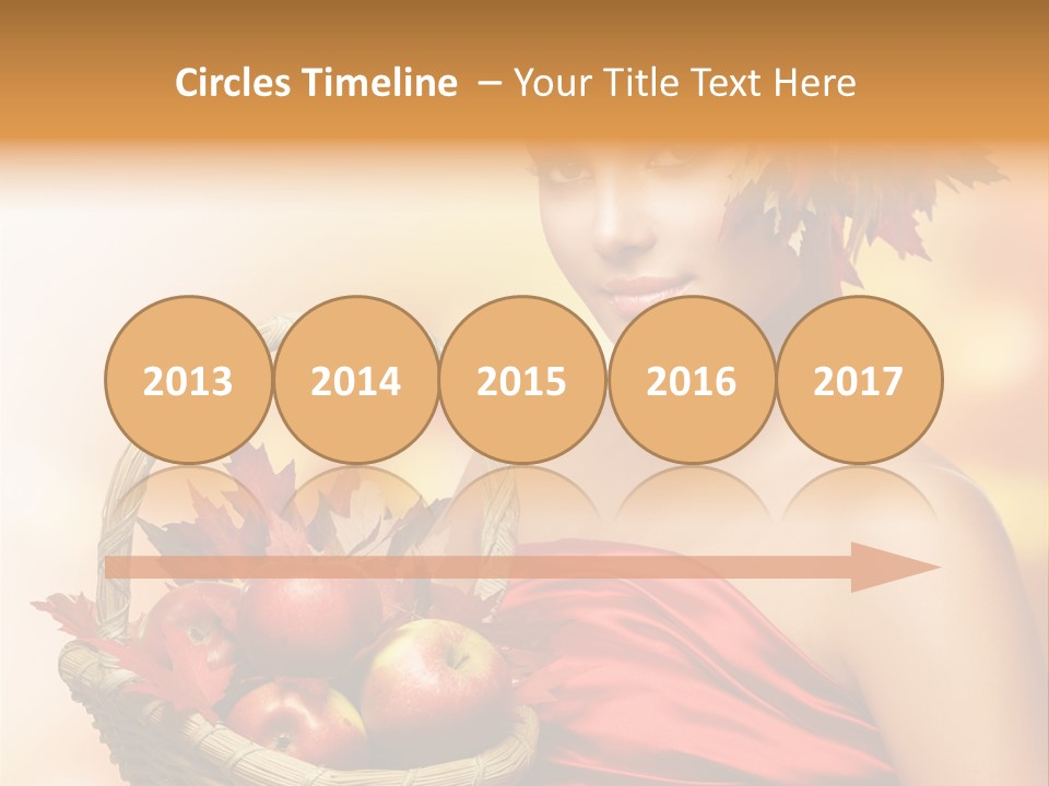 Hairstyling Apple Health PowerPoint Template