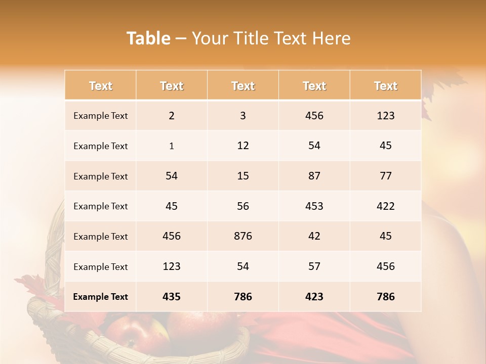 Hairstyling Apple Health PowerPoint Template