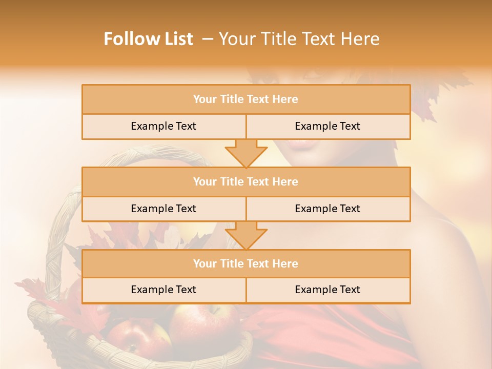 Hairstyling Apple Health PowerPoint Template