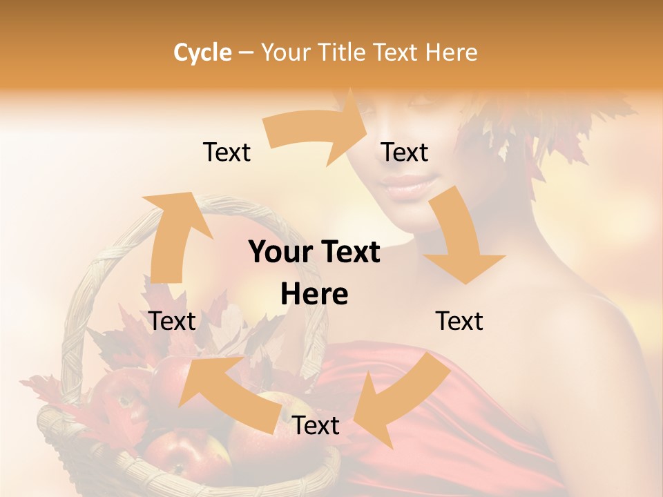 Hairstyling Apple Health PowerPoint Template