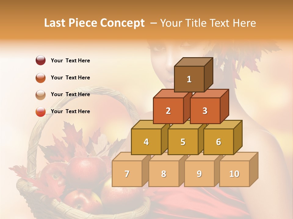 Hairstyling Apple Health PowerPoint Template