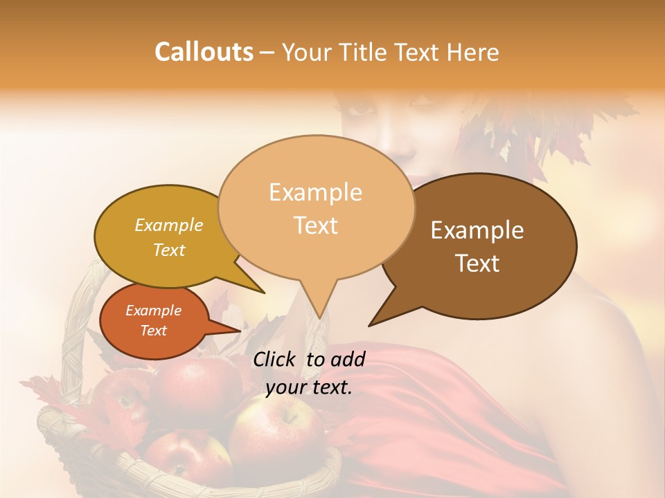 Hairstyling Apple Health PowerPoint Template