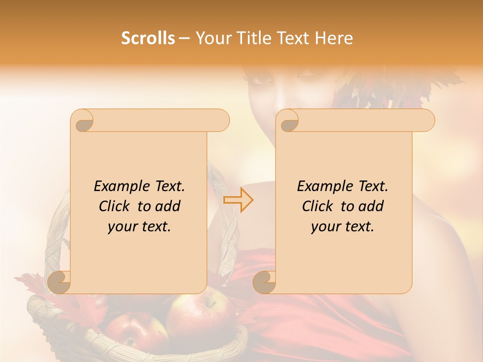Hairstyling Apple Health PowerPoint Template