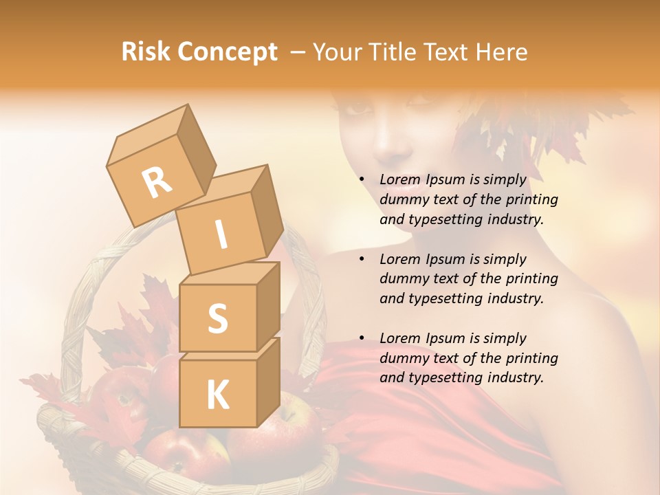 Hairstyling Apple Health PowerPoint Template