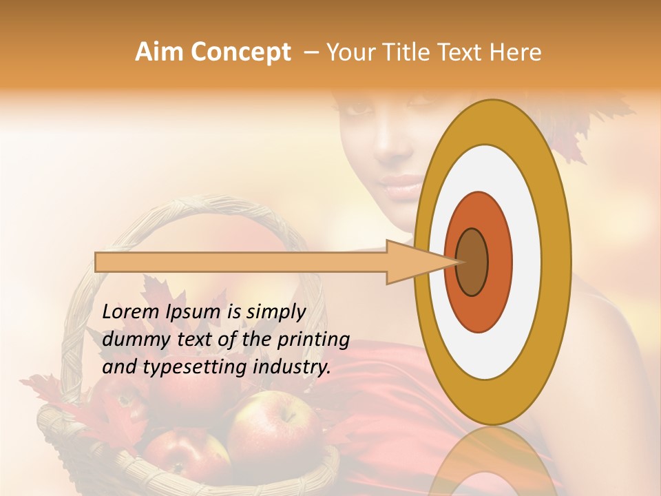 Hairstyling Apple Health PowerPoint Template