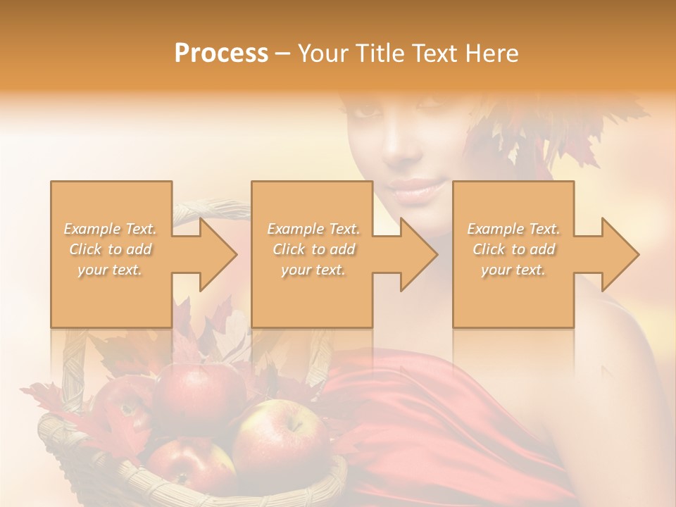 Hairstyling Apple Health PowerPoint Template