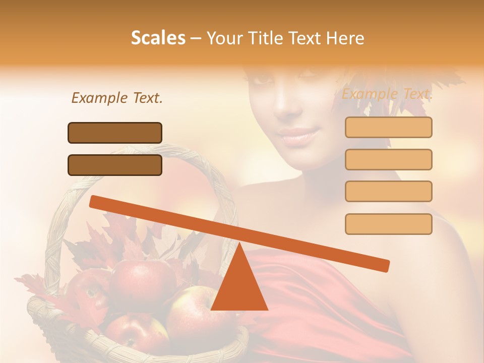 Hairstyling Apple Health PowerPoint Template