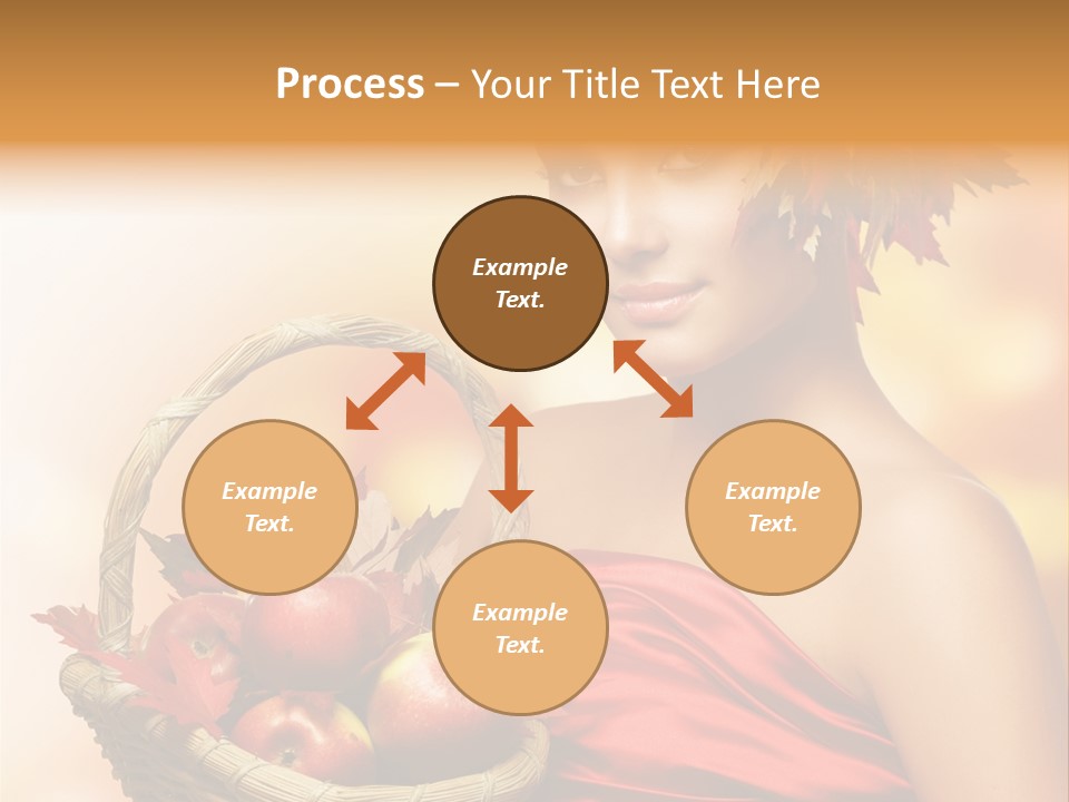 Hairstyling Apple Health PowerPoint Template