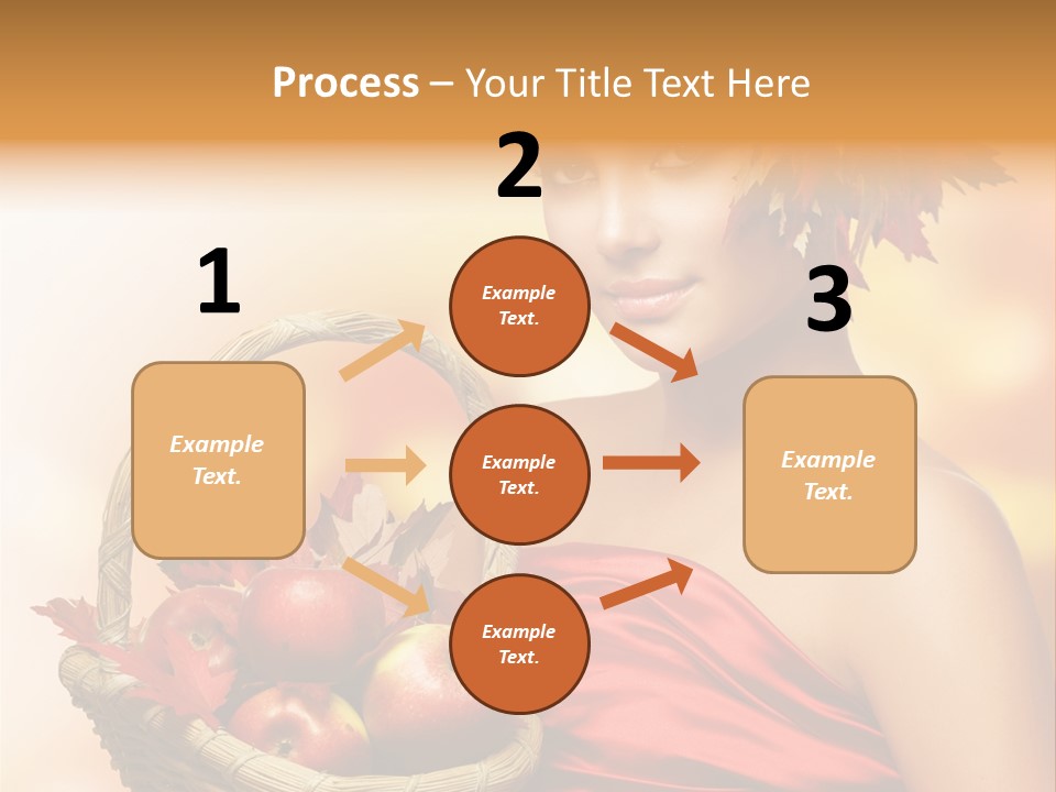 Hairstyling Apple Health PowerPoint Template