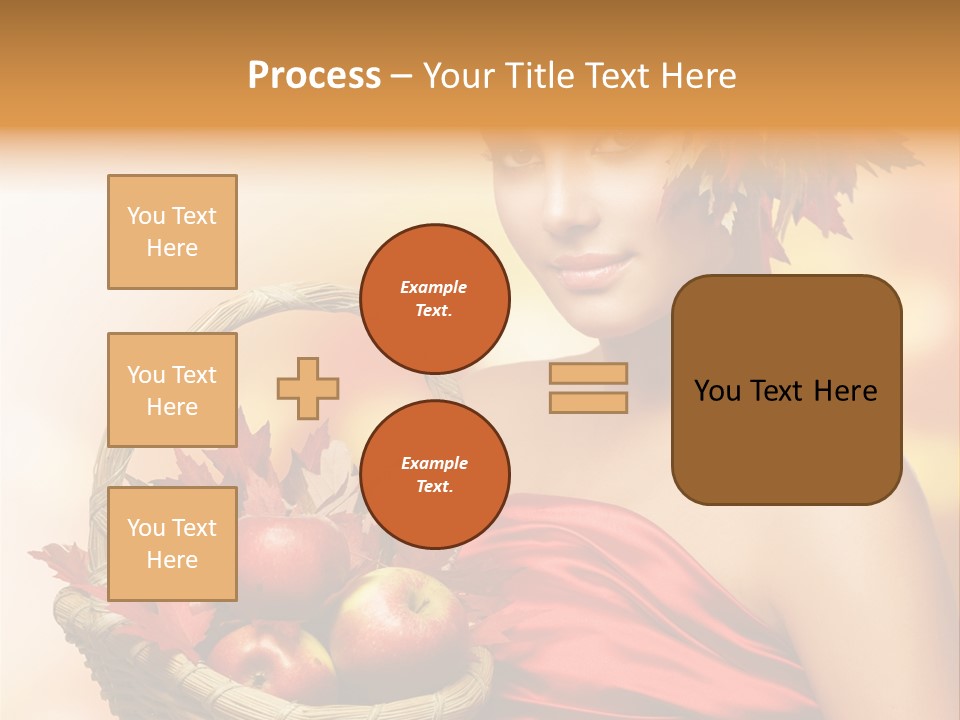Hairstyling Apple Health PowerPoint Template