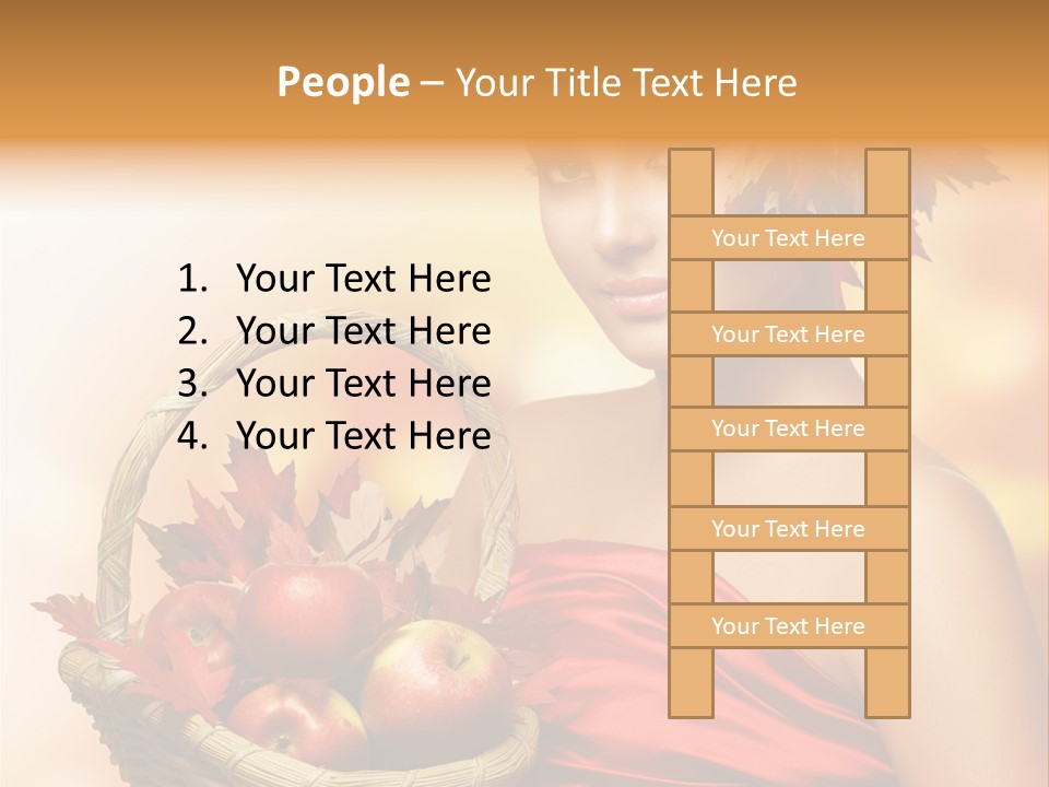 Hairstyling Apple Health PowerPoint Template