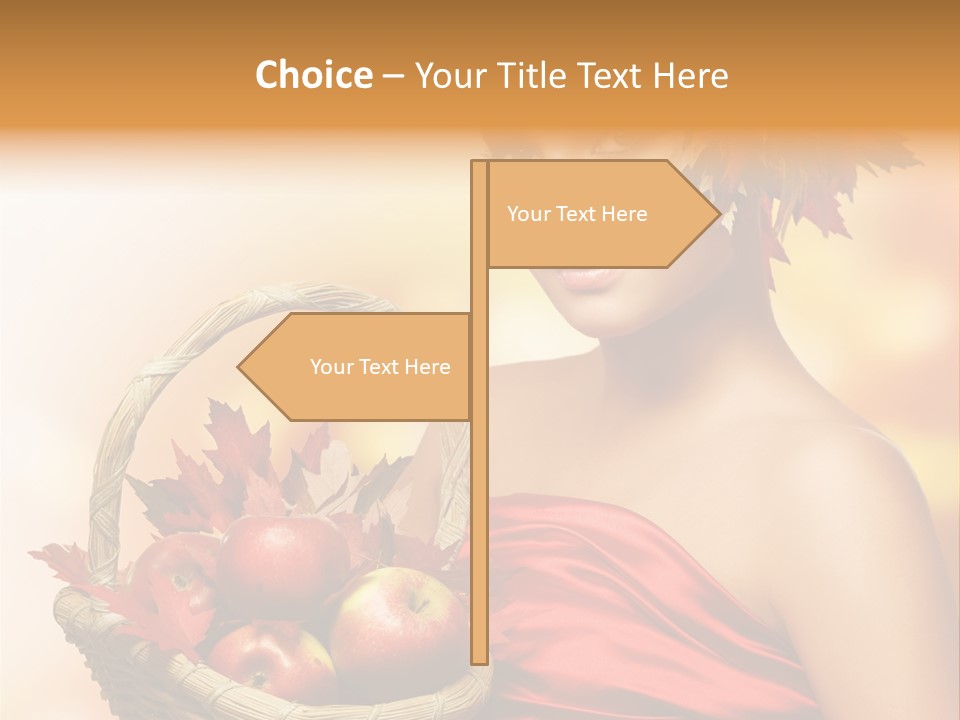Hairstyling Apple Health PowerPoint Template